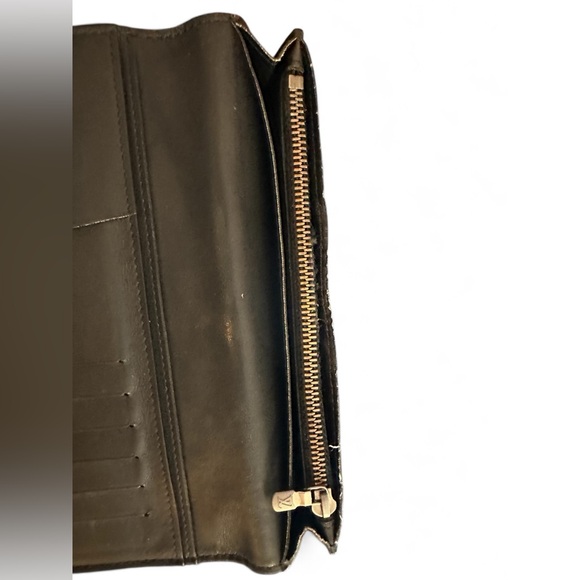 LOUIS VUITTON Wallet Passport Holder Damier Infini Portefeuille Brazza Bifold - Picture 5 of 9